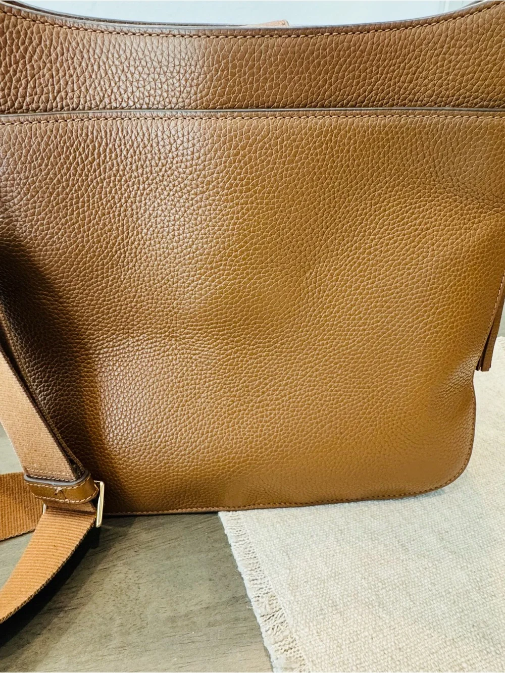 Tory Burch pebbled leather